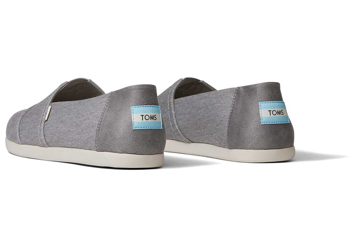 Toms Espadryle Męskie Szare - Alpargata Eco Dyed Twill - 95WQZYEUL